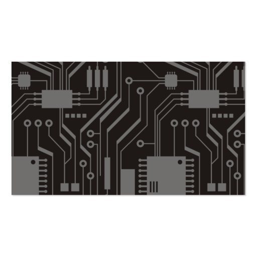Customizable Electrical Circuit Board Business Cards