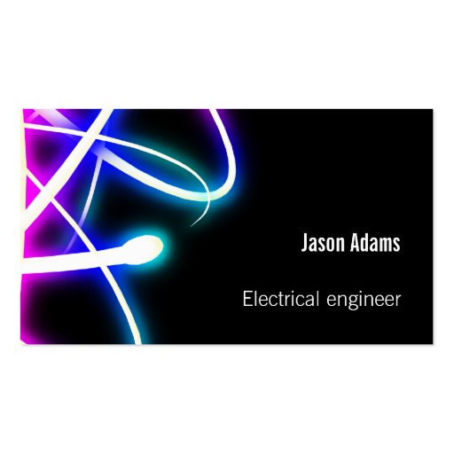 Electrical engineer - Business Card (front side)