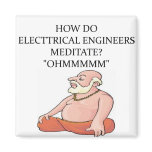 ELECTRICAL engineer Fridge Magnets