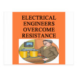 electrical engineer postcard