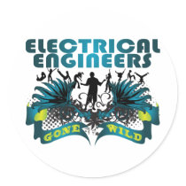Electrical Engineers Gone Wild stickers by busybrain Electrical Engineers Gone Wild stickers