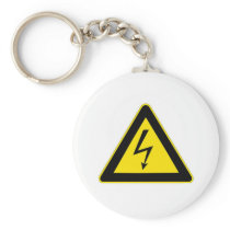 Electrical Hazard Keychain