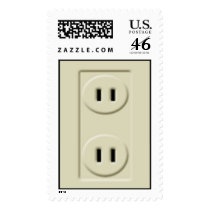 Electrical Outlet postage by clarachandler Electrical Outlet postage