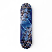 Electrical power substation skate board decks
