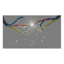 electrical spark business card