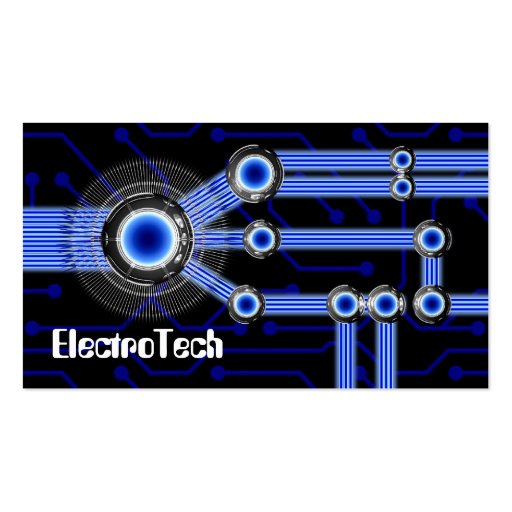 Electrical / Technical Business Cards (front side)