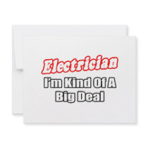 Electrician...Big Deal Personalized Announcements
