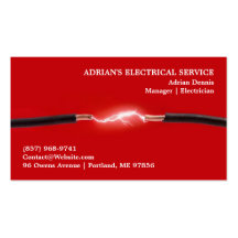 Electrician Business Card