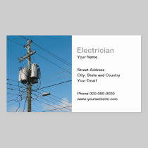 Electrician Business Card business cards