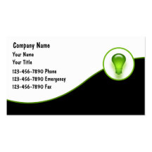 Electrician Business Cards