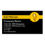 Electrician Business Cards business cards