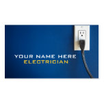 Electrician Business Cards business cards