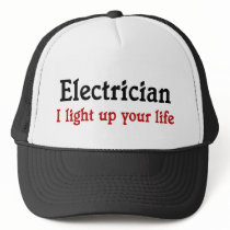 Electrician Hat by occupationtshirts Electrician Hat