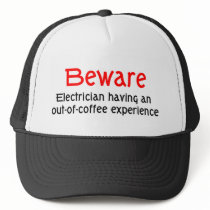 Electrician Hat by occupationtshirts Electrician Hat