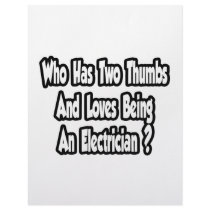 Electrician Joke...Two Thumbs Letterhead