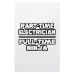 Electrician...Ninja Stationery Paper