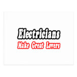 Electricians Make Great Lovers Post Cards