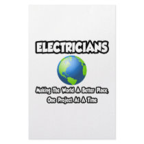 Electricians...Making the World a Better Place Stationery