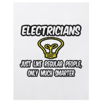 Electricians...Regular People, Only Smarter Personalized Flyer