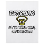 Electricians...Regular People, Only Smarter Personalized Flyer