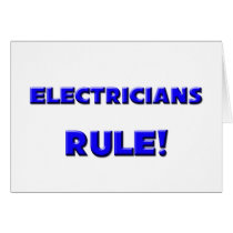 Electricians Rule! cards