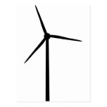 electricidad windenergy del ambiente del poder tarjeta postal