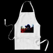 Electrified Cat aprons