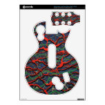 Electrified Zazzle Skin Guitar Hero Les Paul Skin