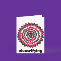 electrifying greeting cards-blank inside