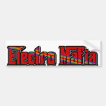 ELECTRO DJ music song mix ELECTRO bumper stickers