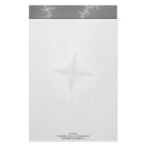 Electro - Fractal Art Personalized Stationery