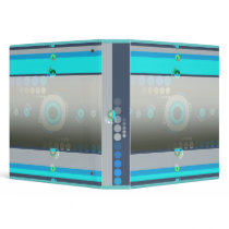 Electro House Art Ring Binder