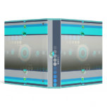 Electro House Art Ring Binder