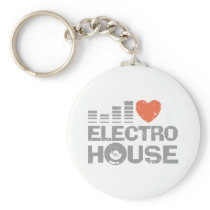 Electro House Keychain