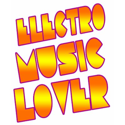 Electro Music Lover- girls or guys Dance electro Tee Shirts by dustyvinyldesign