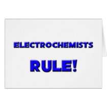 Electrochemists Rule! cards