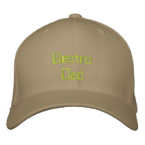 ElectroDad embroidered hats