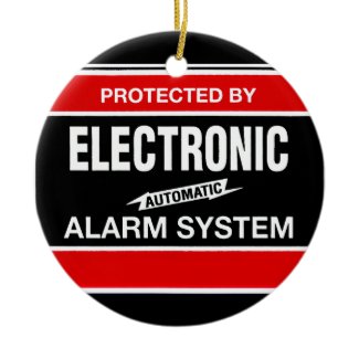 Electronic Alarm System ornament