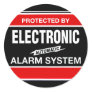 Electronic Alarm System Sticker