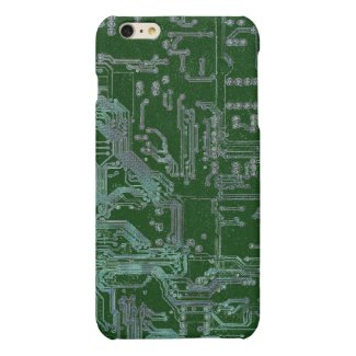 electronic circuit board matte iPhone 6 plus case