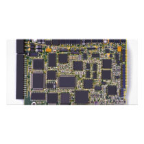 electronic circuit board photo cards