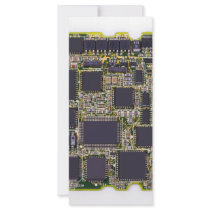 electronic circuit board full color rack card