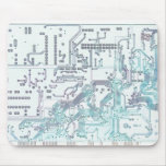 electronic circuit mousepads