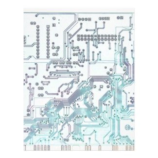 electronic circuit personalized letterhead