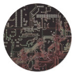 electronic circuit stickers