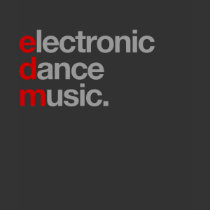 electronic dance music. t-shirts