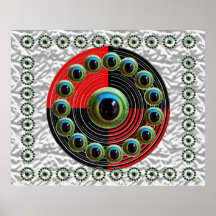 Electronic Eye - Futuristic Product Design Poster