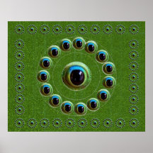 Electronic Eye - Futuristic Product Design Poster