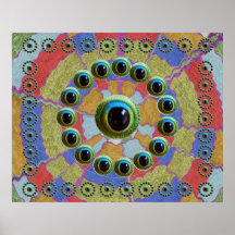 Electronic Eye - Futuristic Product Design Poster
