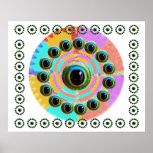Electronic Eye - Futuristic Product Design Posters
